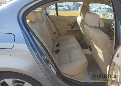 2007 BMW 550I из США, поврежденный, VIN WBANB53527CP06624